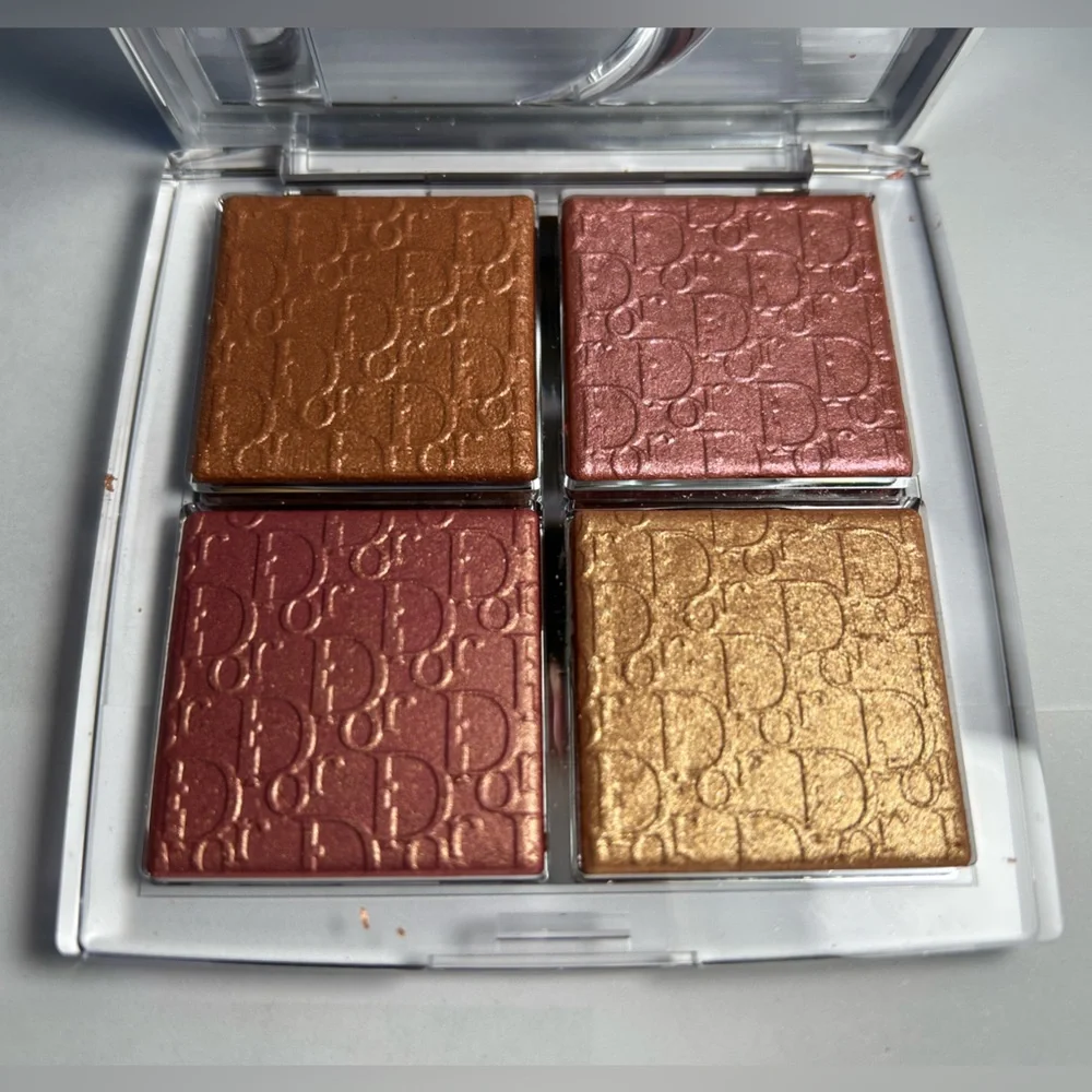 NWT🌷DIOR Backstage Glow Maximizer Face Palette in “Sunlit Amber Glow”